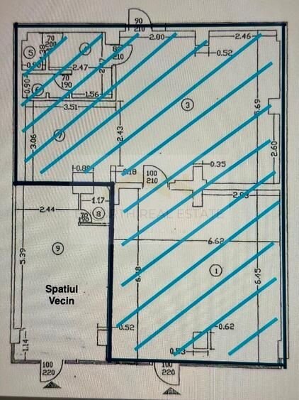 Spatiu comercial de inchiriat, 90 mp utili | Vitrina stradala 7 m |